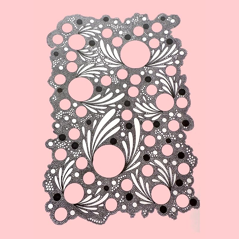 Leaf Blowing Lace Pattern