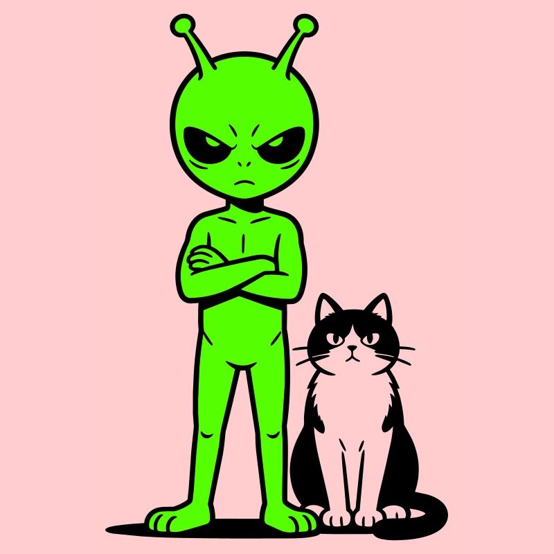 Humour comique extraterrestre