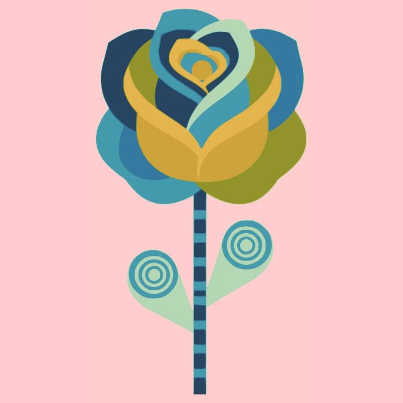 Graphique abstrait rose aux couleurs chaudes