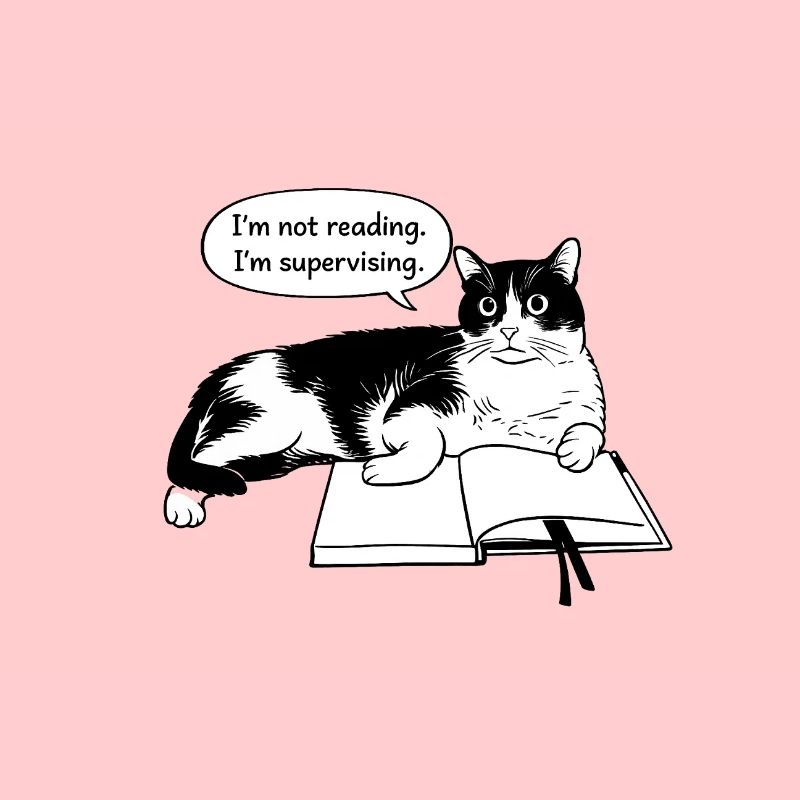 I'm not reading