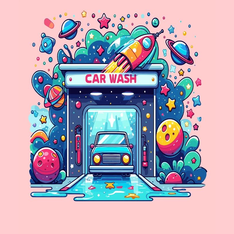 Lave-auto comique