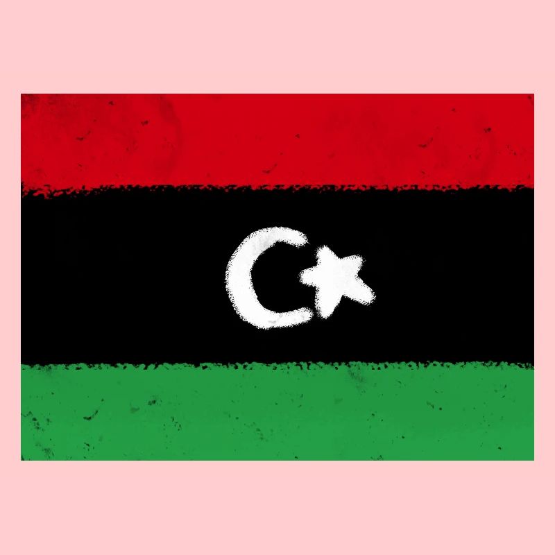 Drapeau de la Libye