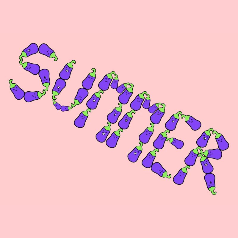 Sommer-Auberginen