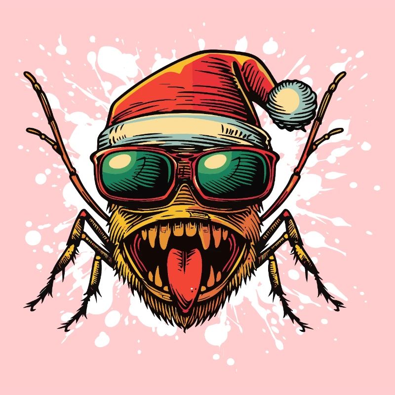 Fourmi Noël Drôle