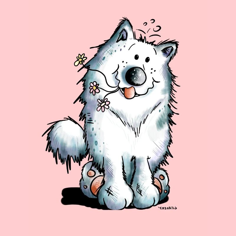 Knuffiger Samojede