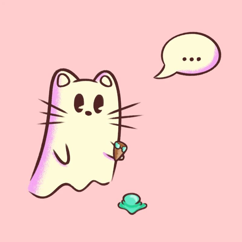 Ghost Cat Drops - Oops