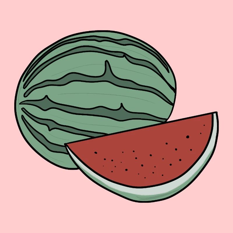Délicieux fruit pastèque