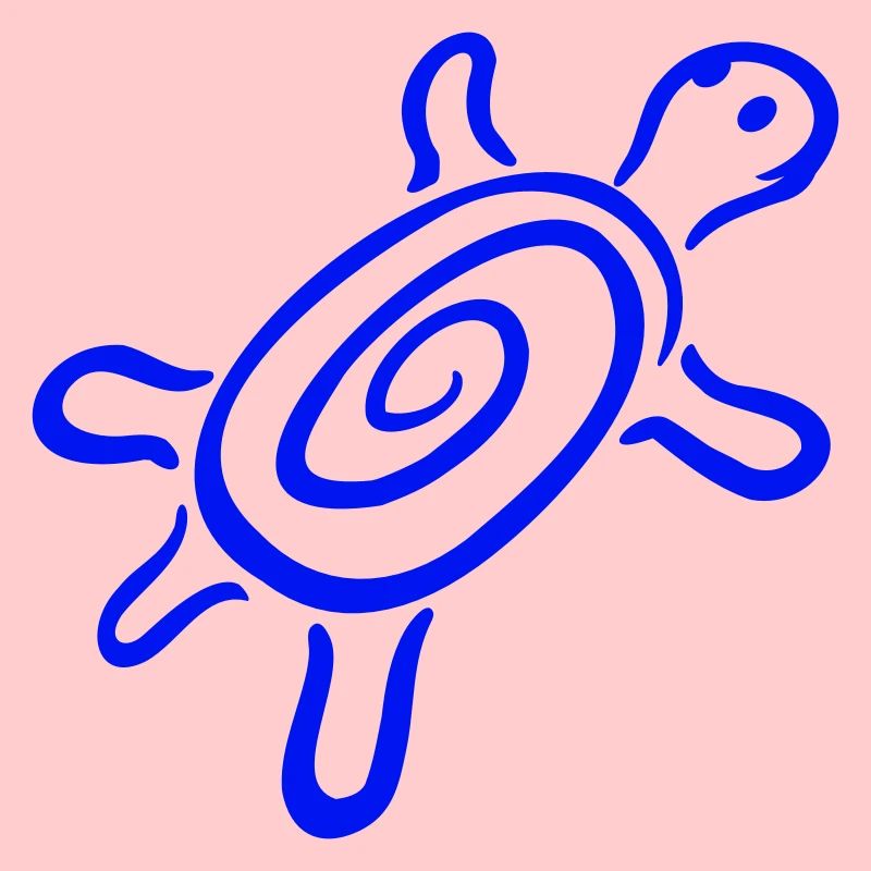 turtle spiral turtle shell pattern cute