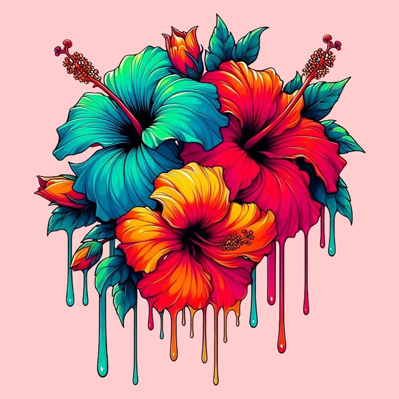 Fleurs d’hibiscus