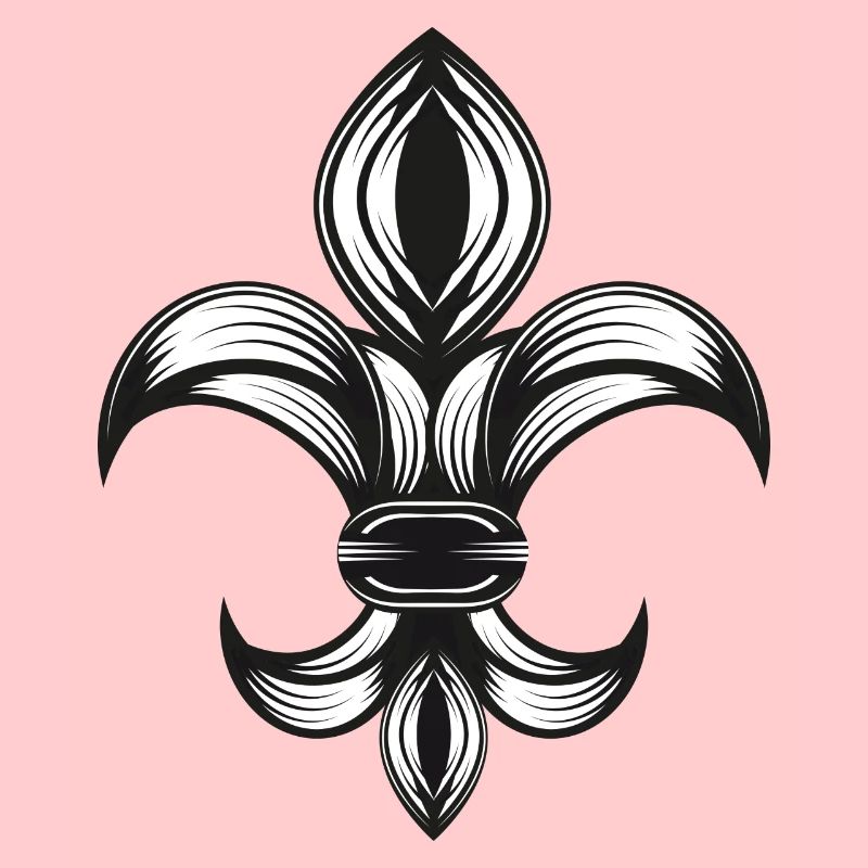 iris stylisé - Fleur-de-Lys