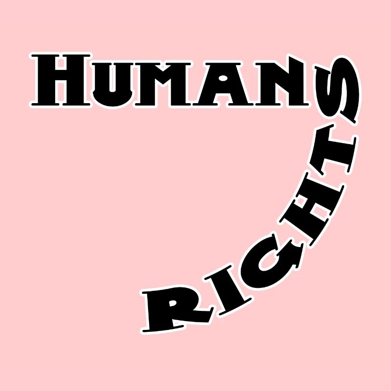 Human Rights Question Circle Motif