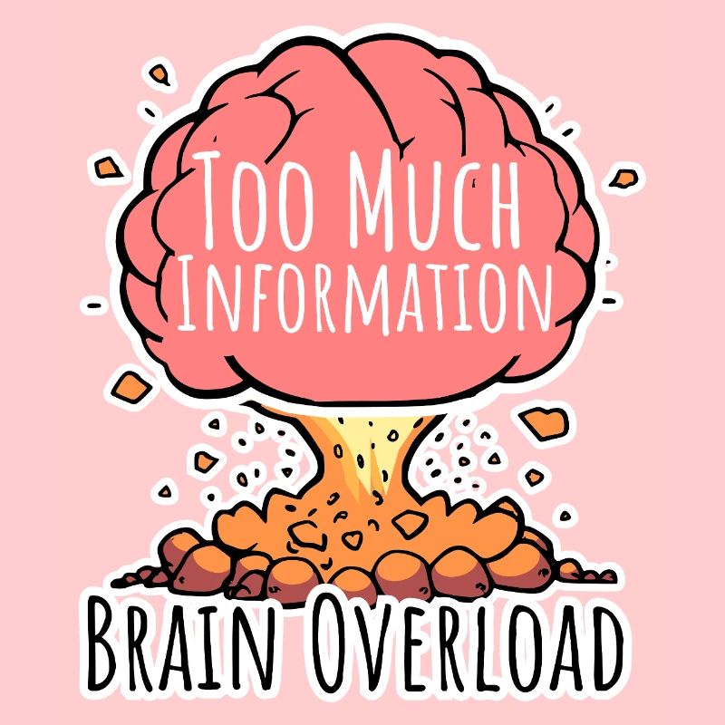 Too much information - brain overload!