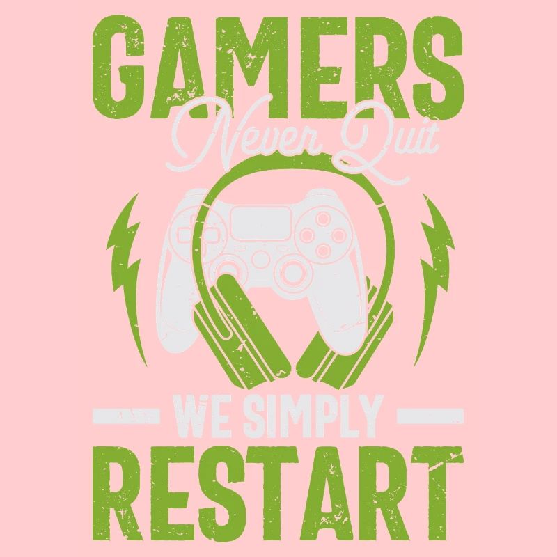 Gamer Mind: Never Quit Restart Gift