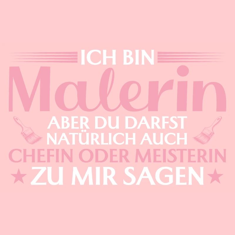 Handwerkerin Chefin oder Meisterin - Malerin