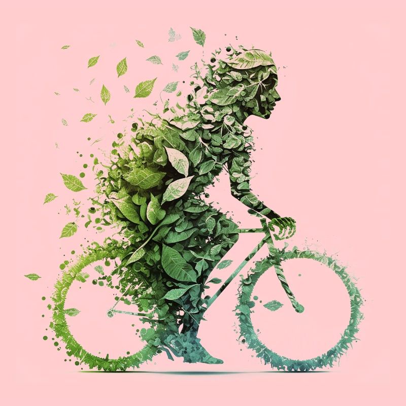 Cyclisme Protection de l’environnement Empreinte CO2 Forme physique