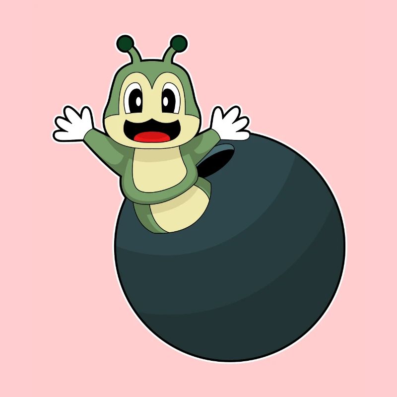 Caterpillar Bowling Boule de bowling