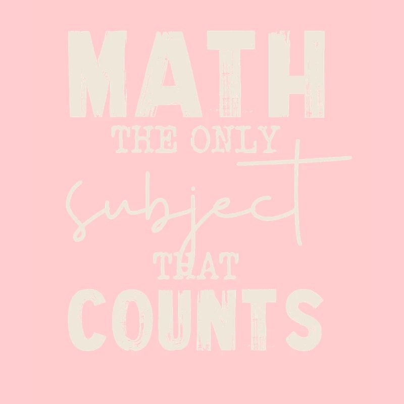 Les maths sont les seules qui comptent