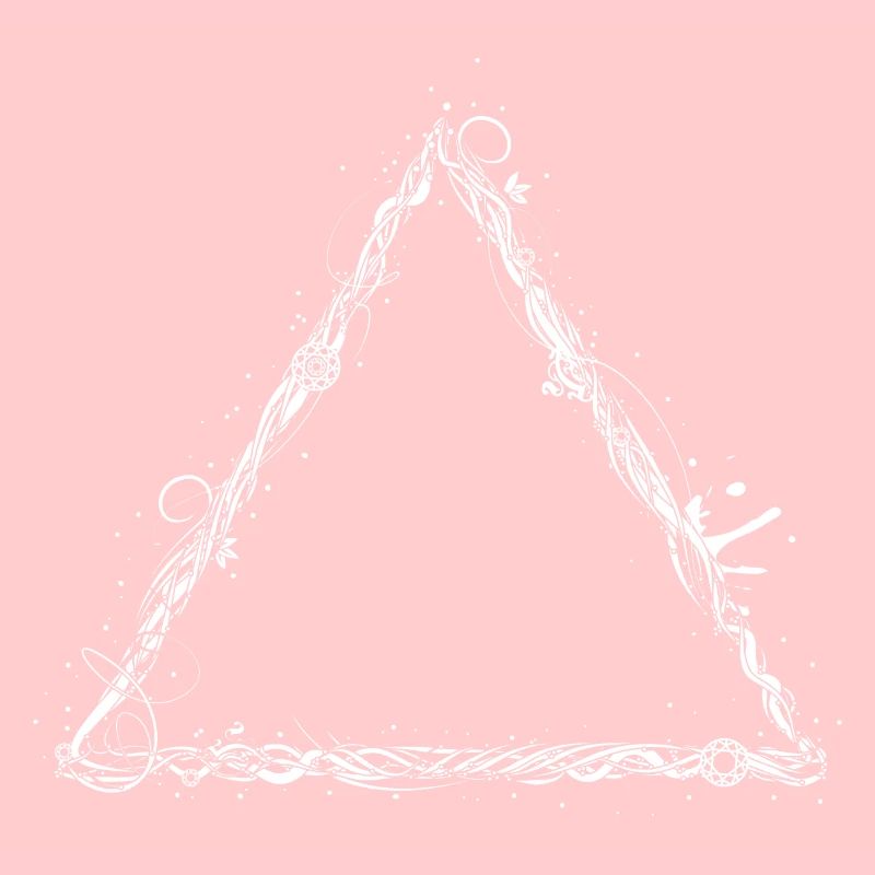 triangle blanc