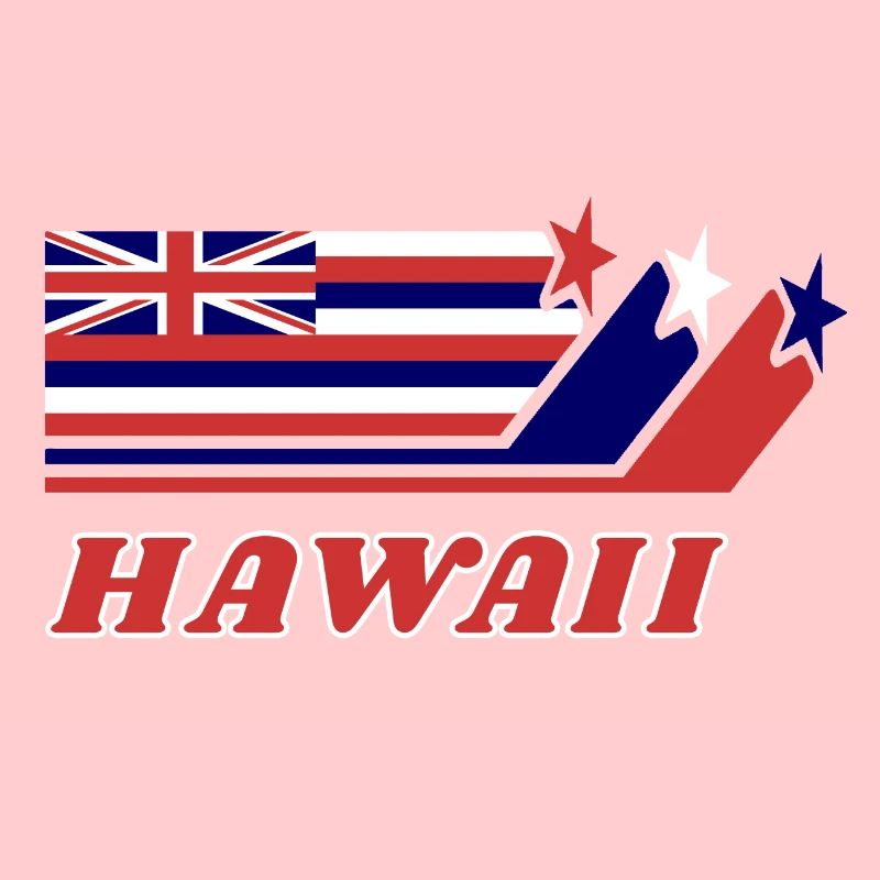 Cadeau de drapeau hawaï Honolulu