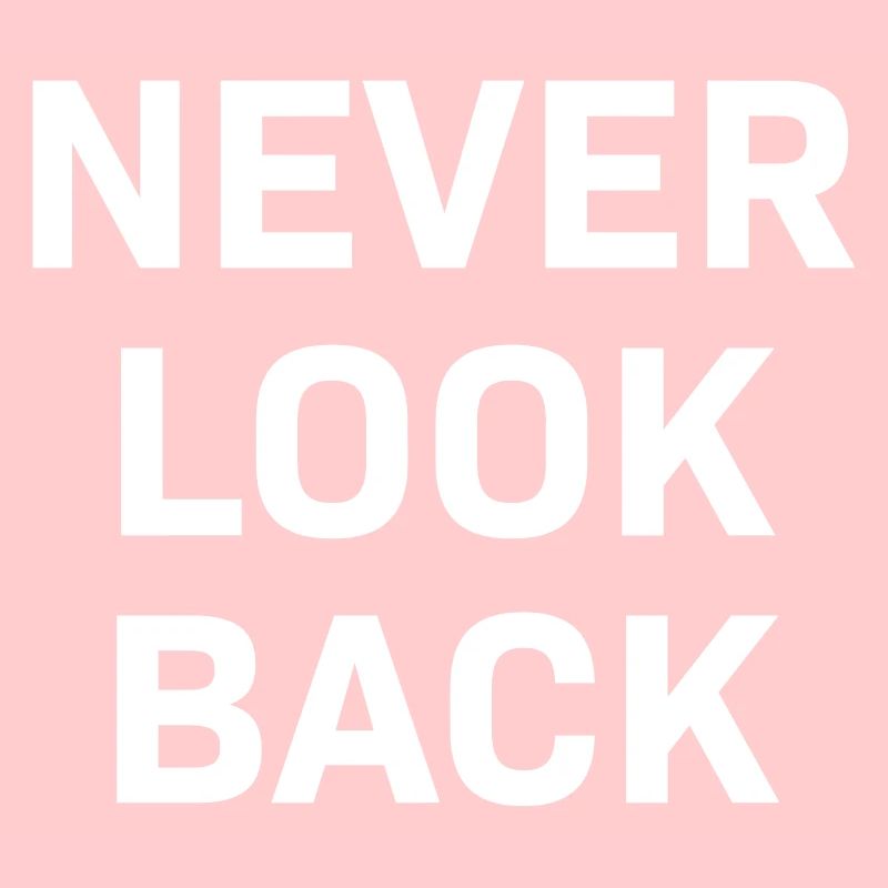 Never Look Back white