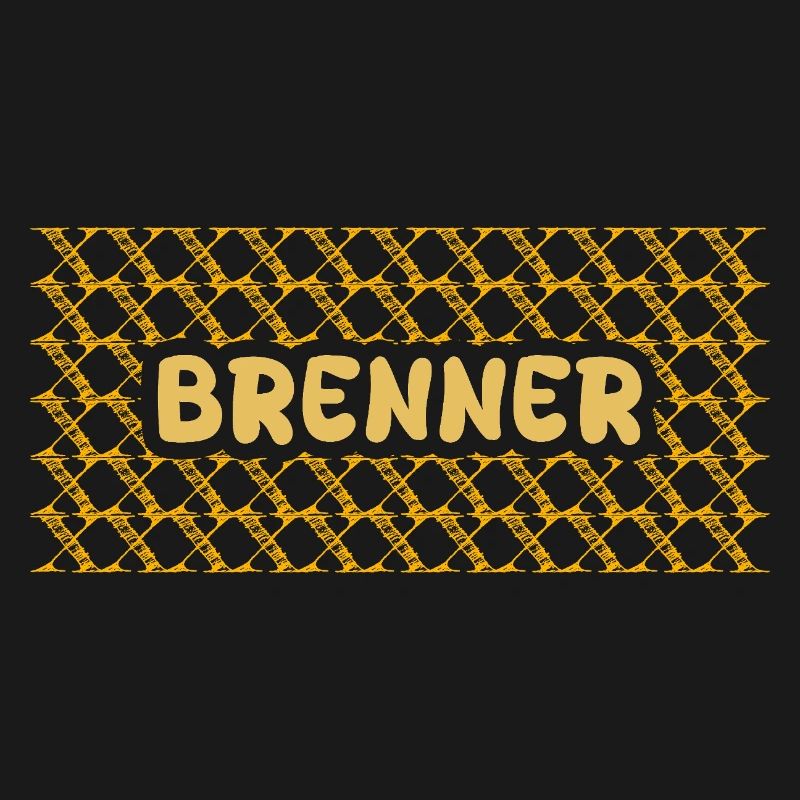 Burner Yellow Net Pattern