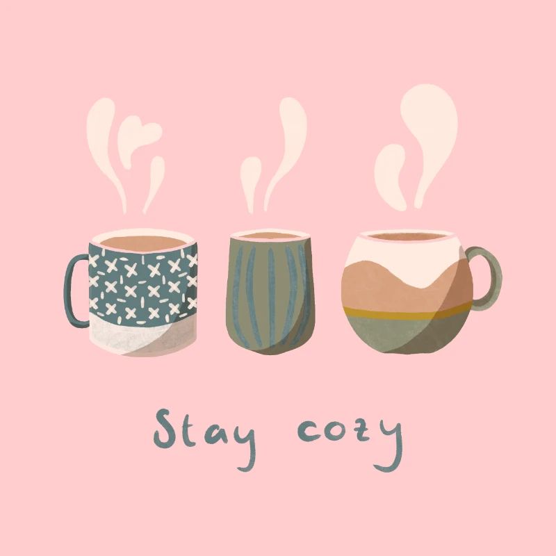 Cozy hot drinks