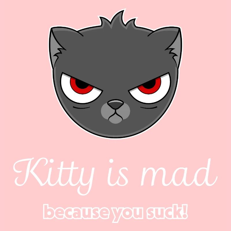 chat offensé
