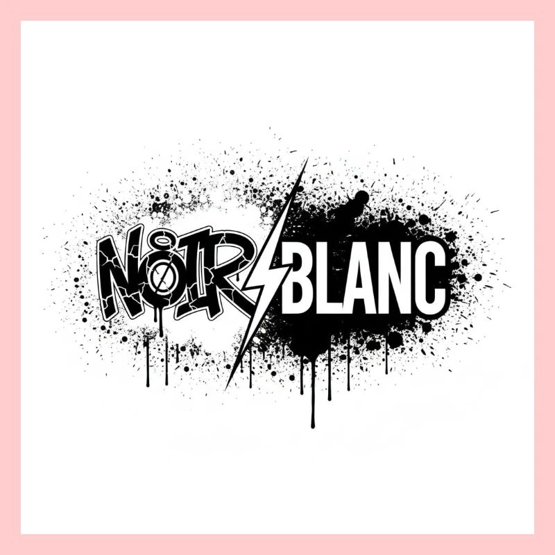 Nord Blanc Graffiti Éclair