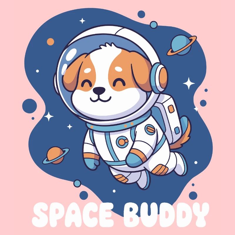 Chien astronaute compagnon de l’espace