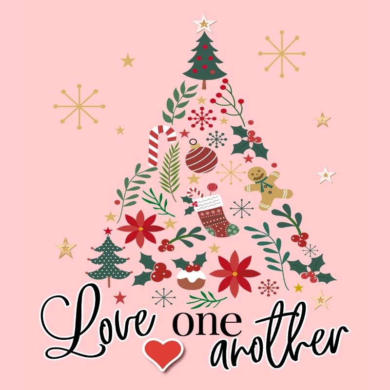 Sapin de Noël décoré