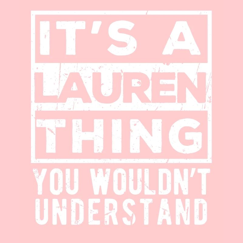 C’est une affaire de Lauren que tu ne comprendrais pas