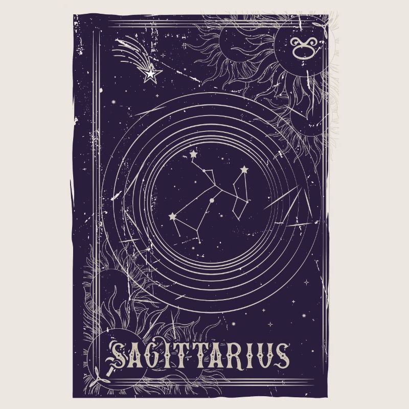 Sagittarius Circular Constellation