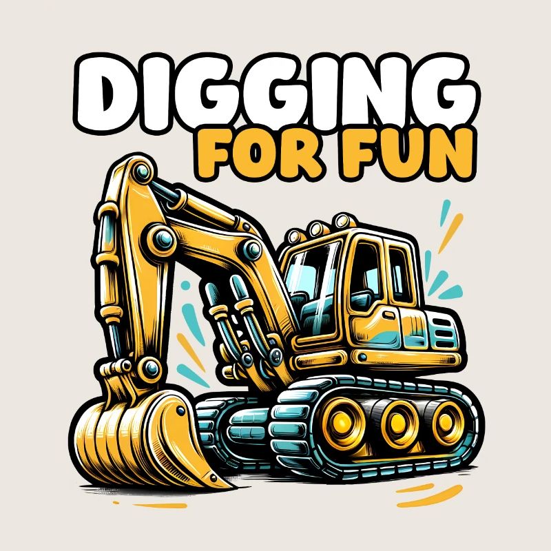 Digging for Fun – digging excavators for fun