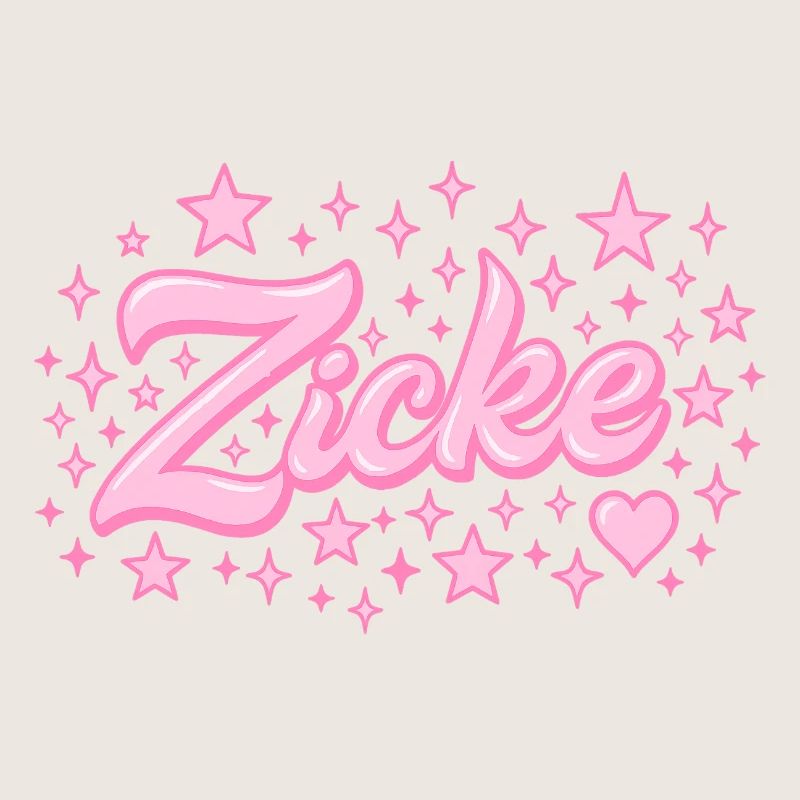 spitzname Spruch / typisch y2k design