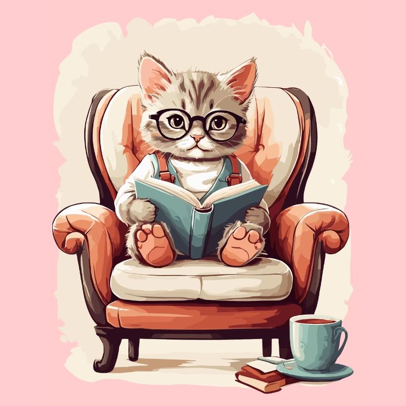 Chat intelligent mignon