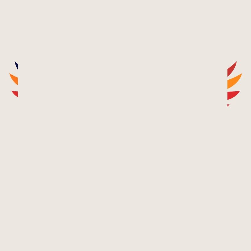 Motif coloré d’aigle volant Ailes déployées d’aigle