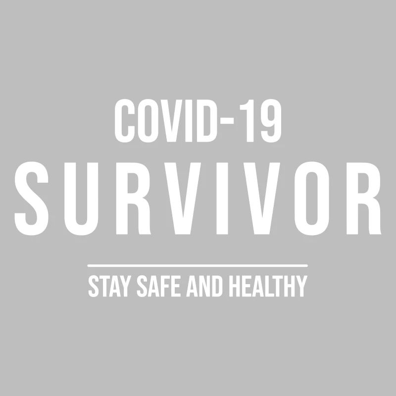 Cadeau design de survivant du coronavirus