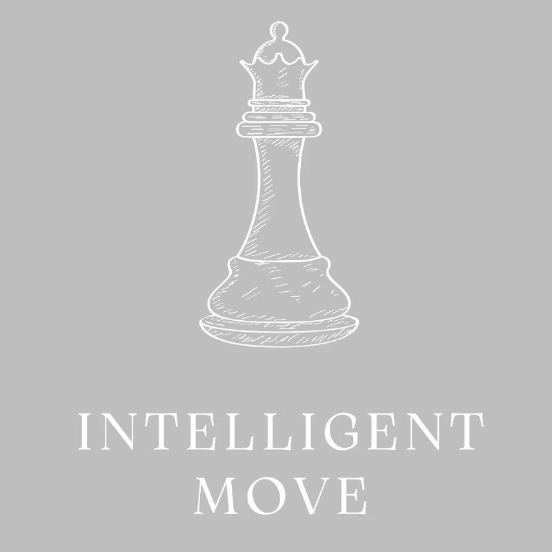 Intelligent Move Chess Strategy Mindset Tee
