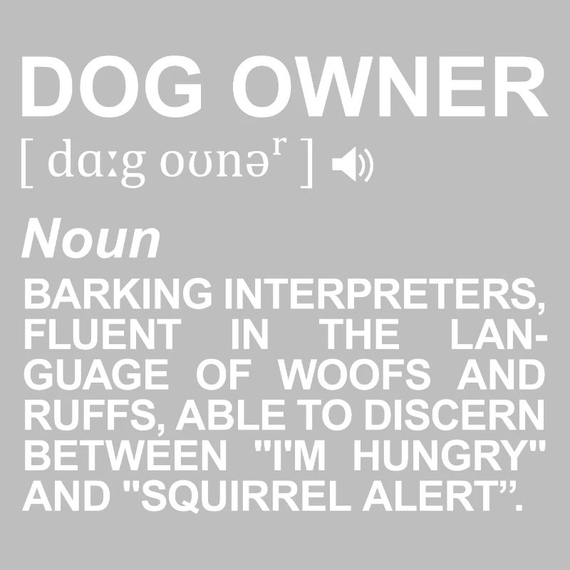 Description du propriétaire de chien