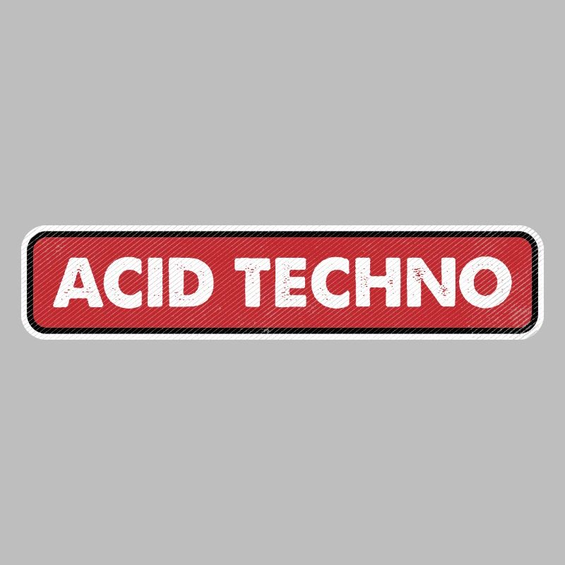 Acid Techno Neon Grid