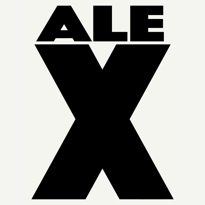 Alex X – Minimal Name Design