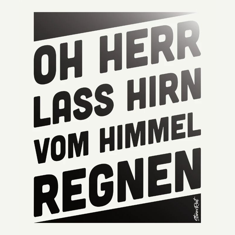 Himmelregen Mit Spruchgestaltung