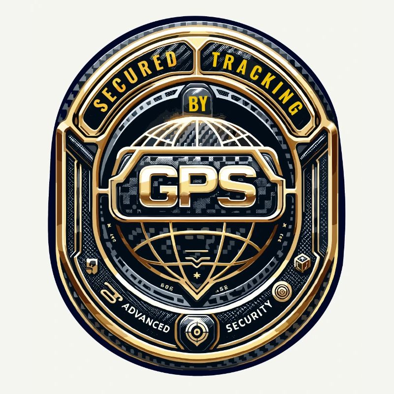 GPS-Tracking Warnaufkleber