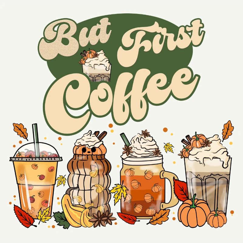 Mais d’abord Café - Pumpkin Spice Latte Retro