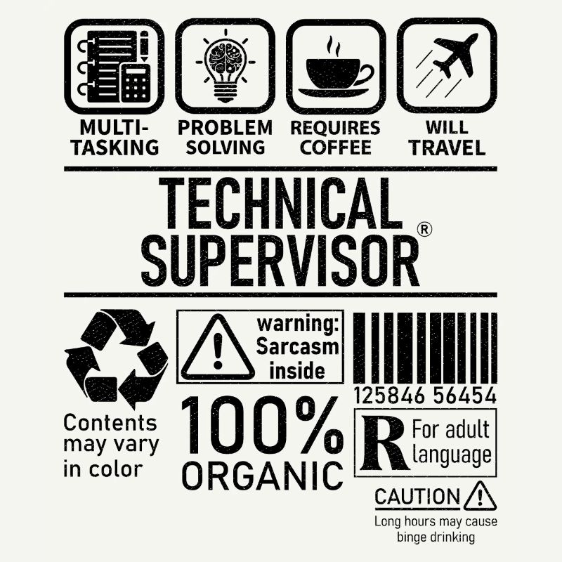 Technical Supervisor multi tasking problem solving