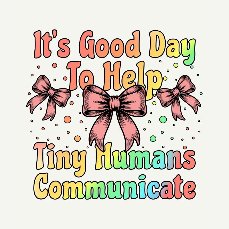 It's Good Day To Help Tiny Humans Communicate SLP