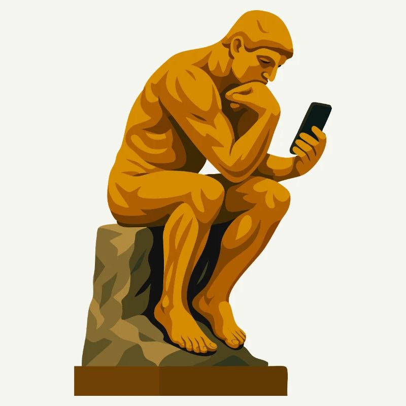 The Thinker (connected)