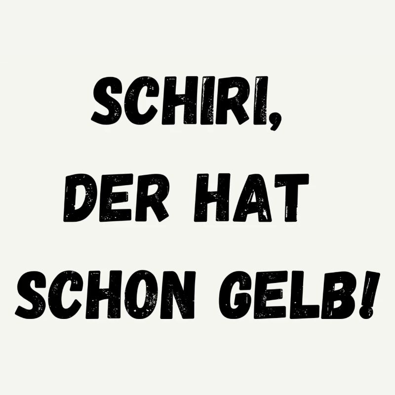 Schiri der hat schon Gelb!