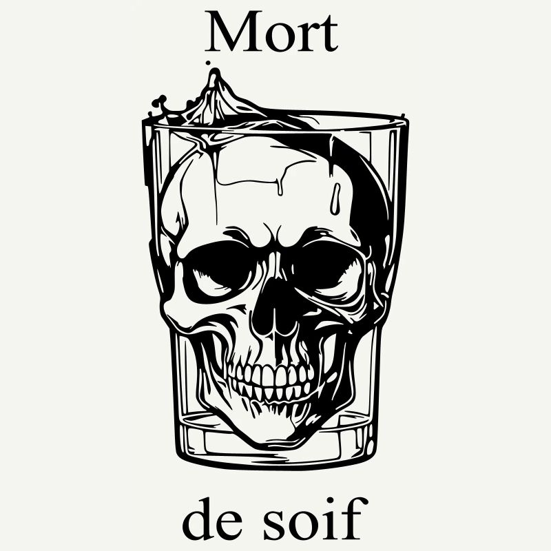 Schädel – Tod des Durstes