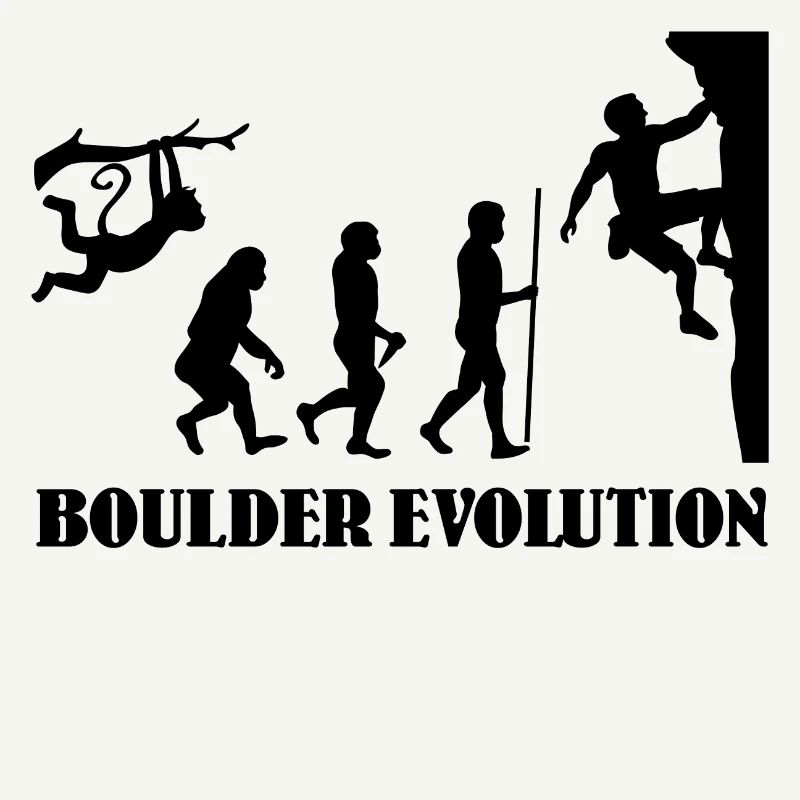Boulder Evolution Klettern Bergsteigen Boulderer